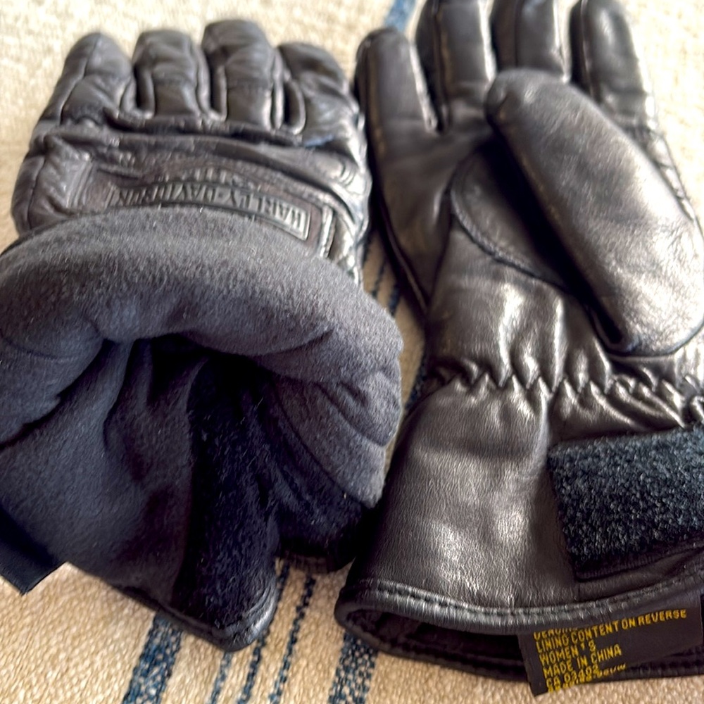 Women’s Harley Davidson Leather Gloves S - Picture 5 of 5